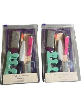 Set of 2 GSQ by Glamsquad Pedicure Kits New in Packaging